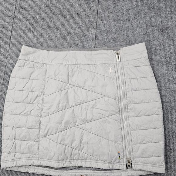 Smartwool Smartloft Skirt Womens Medium Gray Merino Wool Outdoors Utility Hiking - Picture 1 of 7